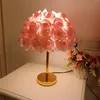 Eleganter Rosa Rosenblüten-Tischlampe, Passend mit Produktbild-Vorschau 2