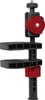 A close-up studio shot of a black and red clamp accessory. Produktbild-Vorschau