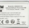 Close-up of a battery pack with text and symbols. Produktbild-Vorschau