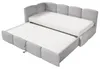 Selsey Cloudy - Lit rembourré, tissu en velours gris clair, Voir les images du produit 4