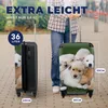 MuchoWow® Koffer Handgepäck Trolley Rollkoffer Kleine Produktbild-Vorschau 5