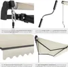 Collage of close-up shots and detail views of a retractable awning. Náhled obrázku produktu