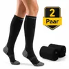 CAMBIVO Calze Compressione Graduata Donna Uomo 2 Paia, Anteprima dell’immagine prodotto 1