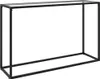 vidaXL Konsolentisch Transparent 120x35x75 cm Hartglas - Produktbild-Vorschau 2