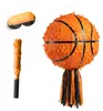 Pinata da basket Relaxdays, con bastone e maschera, pinata Anteprima dell’immagine prodotto 8