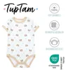TupTam Jungen Baby Body Kurzarm in Unifarben - 5er Pack, Produktbild-Vorschau 2
