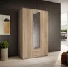 Karl Armoire Chêne Sonoma + miroir Voir les images du produit 3