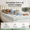 Novilla Memory Foam Matratzenauflage 120 x 190 cm Produktbild-Vorschau 6