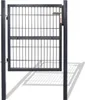 Furtka ogrodowa Jiubiaz Furtka ogrodzeniowa 120 x 100 cm Podgląd zdjęcia produktu 1