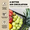 : Portafrutta/contenitore per pane a due piani, angolare, Anteprima dell’immagine prodotto 6