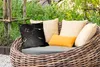 MuchoWow® Outdoor Kissen - Marmor - Limette - Schwarz - Produktbild-Vorschau 3