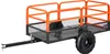 A trailer for an ATV or UTV, shown from a side-diagonal angle against a white background. Anteprima dell’immagine prodotto