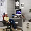 LARS360 Jasnoszare panele akustyczne zestaw 12 płaskich Podgląd zdjęcia produktu 8