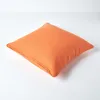 HOMESCAPES Kissenbezug aus Baumwolle in Terracotta, 45 x 45 Produktbild-Vorschau 3