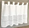 heimtexland ® Häkelspitze Bistrogardine Baumwolle Weiß Produktbild-Vorschau 2