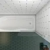 80X140cm Badewannenaufsatz Duschabtrennung Echtglas Produktbild-Vorschau 5