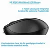 HP Wired 1000 mouse Ambidestro USB tipo A 1200 DPI Anteprima dell’immagine prodotto 7