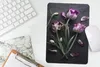 MuchoWow® Mauspad Mousepad Tulpen - Lila - Blätter 18x27 cm Produktbild-Vorschau 5