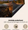KitchenYeah© Herdabdeckplatte Sonnenuntergang - Palme - Produktbild-Vorschau 4
