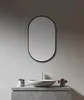 Nástenné zrkadlo Talos Design zrkadlo oválne ?ierne 45 x 75 Náhľad obrázku produktu 5