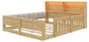 Flachbett, Gitterbett, 140 x 200 cm, Kinderbett mit Gitter, Produktbild-Vorschau 10