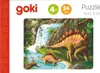 GOKI puzzle di dinosauri in legno: T-Rex 24 pezzi Anteprima dell’immagine prodotto 4