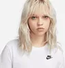 Nike Damen T-Shirt - W NSW TEE CLUB - Weiß Weiß S Produktbild-Vorschau 10