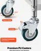 Carrello in acciaio inossidabile VEVOR Carrello a 2 ripiani Anteprima dell’immagine prodotto 4