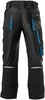Fortis Bundhose Herren PERFORMANCE 24 Gr. 64 schwarz/türkis Produktbild-Vorschau 12