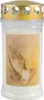 Jeka 387611 Gedenkkerze " Betende Hände" 170 x 75 mm 4 Tage Produktbild-Vorschau 1