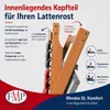 7 Zonen Teller Lattenrost Rhodos EL Komfort - Kopf- und Produktbild-Vorschau 3