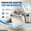 Schmaler 150mm Dachfenster Klimaanlage Adapter DN150 Produktbild-Vorschau 3