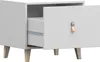 Nachttisch Nachttischschrank mit Schublade Nachtkommode Produktbild-Vorschau 3