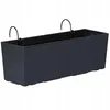 Prosperplast Blumentopf | Urbi Case | Anthrazit | 40 cm Produktbild-Vorschau 8
