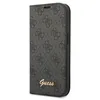 Guess iPhone 14 & 15 Plus Book type case - 4G Script - Grey Produktbild-Vorschau 1