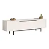 TV Schrank ’Urejovle’ mit 2 Türen 160 x 36 x 45 cm Weiß Produktbild-Vorschau 4