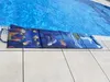 Lettino da spiaggia pieghevole - simpatica stampa del mondo Anteprima dell’immagine prodotto 2