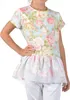 Mädchen Tunika mit Volant und Tüll 30366 Hellblau Rose Produktbild-Vorschau 2