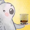 Mr. & Mrs. Panda Whiskyglas Mops Verliebt - Transparent - Produktbild-Vorschau 3