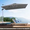 COSTWAY slunečník obdélníkový 300x300cm, velký konzolový Náhled obrázku produktu 9