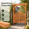 Arco da giardino COSTWAY con porta, dimensioni 161 x 60 x Anteprima dell’immagine prodotto 4