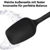 6er-Pack Silikon-Spatel-Set – hitzebeständige Back-, Koch- Produktbild-Vorschau 7