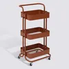 5Five Trolley - terracotta - 3 Schichten - 45 x 36 x 86 cm Produktbild-Vorschau 7