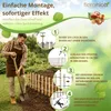Floranica Staketenzaun aus Haselnuss mit Pfosten 35 cm hoch Produktbild-Vorschau 6