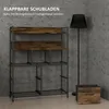 HOMCOM Kommode mit 7 Stoff Produktbild-Vorschau 6