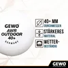 GEWO Tischtennisbälle Outdoor 40+, 6er Set, wasserabweisend Produktbild-Vorschau 3