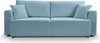xonox.home Point Schlafsofa 3 Sitzer hellblau B/H/T: Produktbild-Vorschau 8