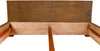 Loombett 180x200 cm Tunis, Farbe Dunkelbraun, geflochtenes Produktbild-Vorschau 4