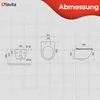 LAVITA Wand-WC Sofi Slim Black Night | HŠnge Toilette | Produktbild-Vorschau 6