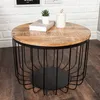 riess-ambiente Runder Couchtisch FACTORY LOFT 60cm natur Produktbild-Vorschau 1